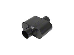 Flowmaster Super 10 Series Center/Center Oval Muffler; 3-Inch Inlet/3-Inch Outlet (Universal; Some Adaptation May Be Required)