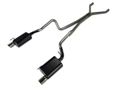 Flowmaster True Dual Force II Cat-Back Exhaust System with Polished Tips (05-09 Mustang V6)