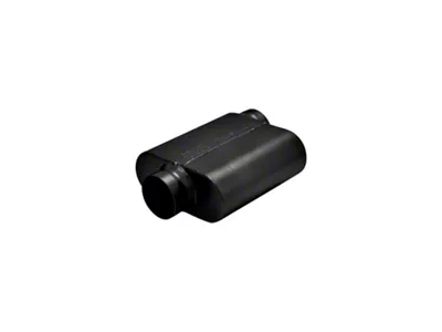 Flowmaster 10 Series Delta Force Offset/Center Race Muffler; 3.50-Inch Inlet/3.50-Inch Outlet (Universal; Some Adaptation May Be Required)