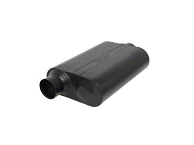 Flowmaster 30 Series Delta Force Offset/Center Race Muffler; 3.50-Inch Inlet/3.50-Inch Outlet (Universal; Some Adaptation May Be Required)