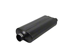 Flowmaster 70 Series Big Block II Center/Dual Out Oval Muffler; 3-Inch Inlet/2.50-Inch Outlet (Universal; Some Adaptation May Be Required)
