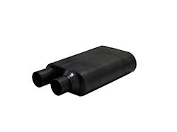 Flowmaster 80 Series Offset/Offset Same-Side-Out Oval Muffler; 2.50-Inch Inlet/2.50-Inch Outlet (Universal; Some Adaptation May Be Required)