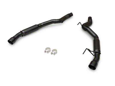 Flowmaster Outlaw Axle-Back Exhaust System with Black Tips (24-25 Mustang EcoBoost w/o Active Exhaust)