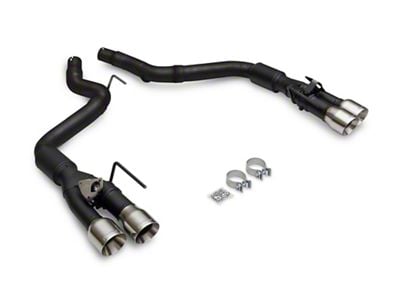 Flowmaster Outlaw Axle-Back Exhaust System with Polished Tips (2024 Mustang EcoBoost w/ Active Exhaust)