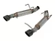 Flowmaster FlowFX Axle-Back Exhaust System with Black Tips (13-14 Mustang GT)