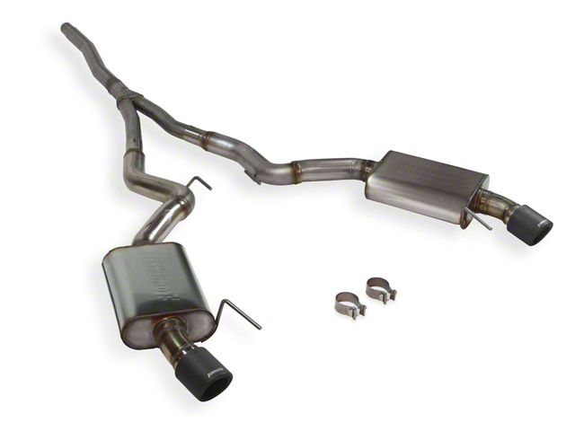 Flowmaster FlowFX Cat-Back Exhaust System with Carbon Fiber Tips (15-23 Mustang EcoBoost w/o Active Exhaust)