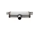 Flowmaster FlowFX Transverse Oval Muffler; 2.50-Inch Inlet/2.50-Inch Outlet (Universal; Some Adaptation May Be Required)