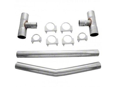 Flowmaster H-Pipe Kit; 2.50-Inch (Universal; Some Adaptation May Be Required)