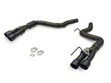 Flowmaster Outlaw Axle-Back Exhaust System with Black Tips (24-25 Mustang GT w/ Active Exhaust, Dark Horse)