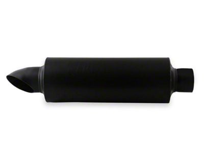 Flowmaster Pro Series 16-Inch Center/Center Round Muffler with Turn Down; 3-Inch Inlet/3.50-Inch Outlet (Universal; Some Adaptation May Be Required)