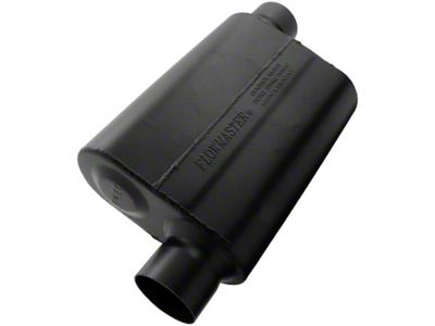 Flowmaster Super 44 Series Offset/Offset Oval Muffler; 3-Inch Inlet/3-Inch Outlet (Universal; Some Adaptation May Be Required)