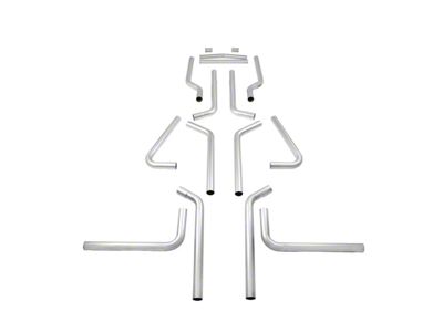 Flowmaster Universal Dual Exhaust System Kit; 2.25-Inch; 16-Piece (Universal; Some Adaptation May Be Required)