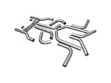 Flowmaster Universal Dual Exhaust System Kit; 3-Inch; 16-Piece (Universal; Some Adaptation May Be Required)