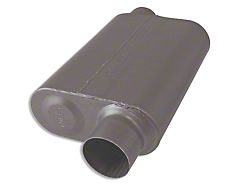 Flowmaster Original 40 Series Offset/Offset Oval Muffler; 3-Inch Inlet/3-Inch Outlet (Universal; Some Adaptation May Be Required)