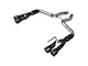 Flowmaster Outlaw Axle-Back Exhaust System with Black Tips (18-23 Mustang GT w/ Active Exhaust)