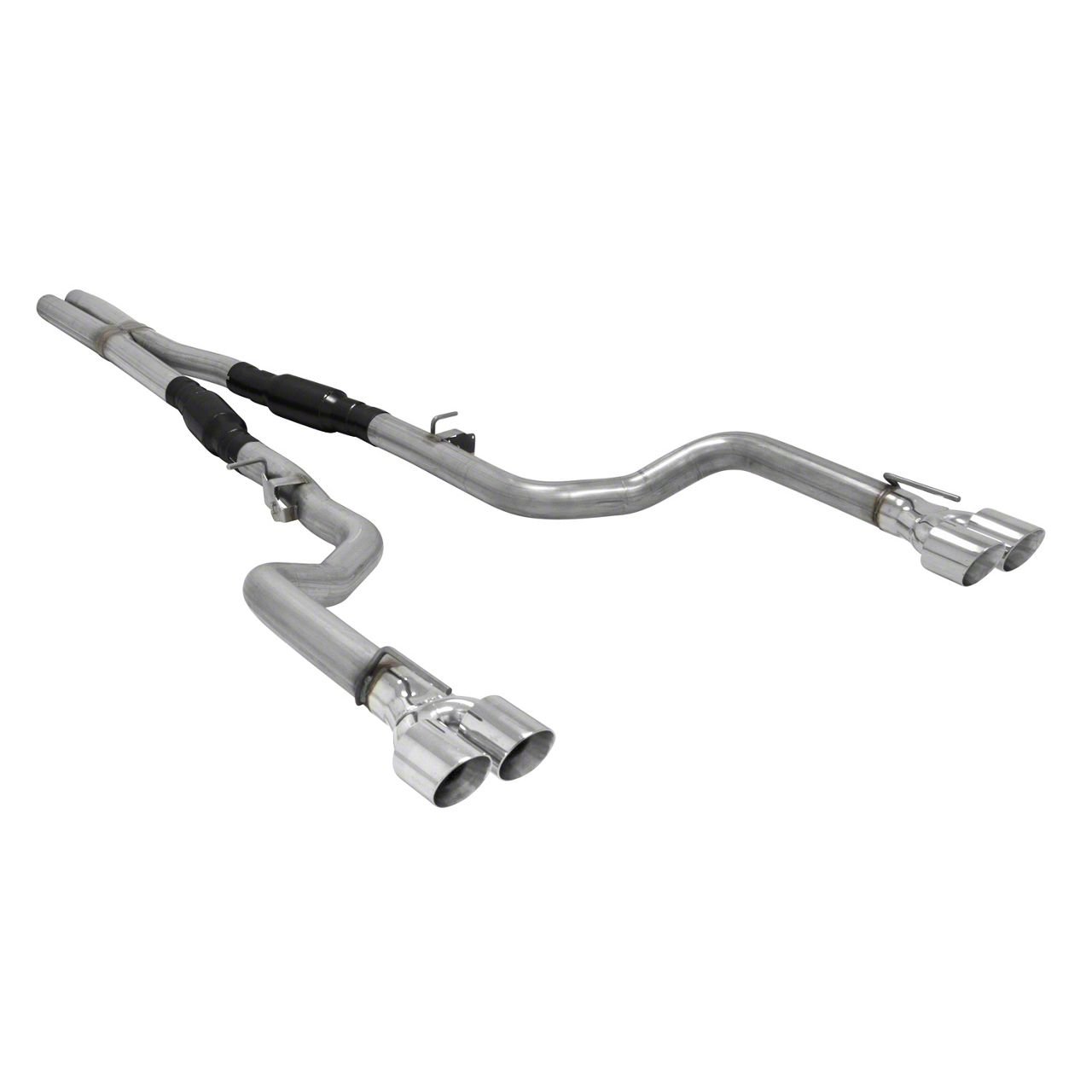 FLOW master ダッジチャレンジャー Flowmaster Challenger Outlaw Cat-Back Exhaust CH1690 (15-23