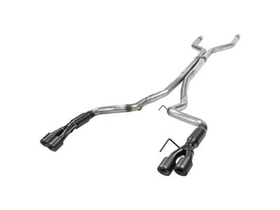 Flowmaster Outlaw Cat-Back Exhaust System with Black Tips (18-23 Mustang GT w/o Active Exhaust)