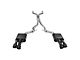 Flowmaster Outlaw Cat-Back Exhaust with Black Tips (18-23 Mustang GT w/ Active Exhaust)