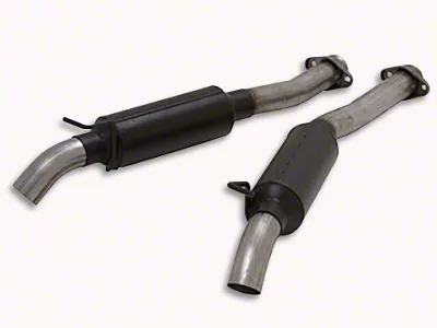 Flowmaster Outlaw Extreme Dual Dump Cat-Back Exhaust System (86-04 V8 Mustang)