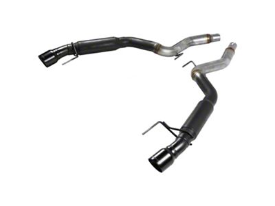 Flowmaster Outlaw Axle-Back Exhaust System with Black Tips (15-17 Mustang V6)