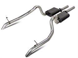 Flowmaster American Thunder Cat-Back Exhaust System; Stainless Steel (87-93 Mustang GT)