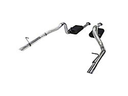 Flowmaster American Thunder Cat-Back Exhaust System; Stainless Steel (1986 GT; 87-93 Mustang LX)