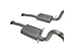 Flowmaster American Thunder Cat-Back Exhaust System; Stainless Steel (99-04 Mustang GT, Mach 1)