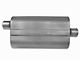 Flowmaster Super 50 Series Offset/Center Oval Muffler; 2.50-Inch Inlet/2.50-Inch Outlet (Universal; Some Adaptation May Be Required)