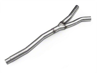 Flowmaster 81108 No Resonator Scavenger Y Pipe Kit 15-23 Mustang 2.3L Ecoboost