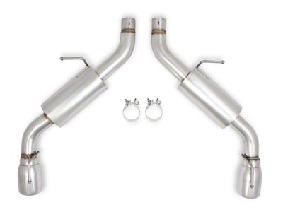 Flowtech Axle-Back Exhaust with Polished Tips (16-24 2.0L Camaro w/o NPP Dual Mode Exhaust)