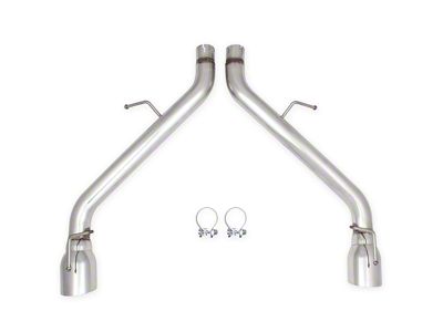 Flowtech Axle-Back Exhaust with Polished Tips (16-24 V6 Camaro w/o NPP Dual Mode Exhaust)