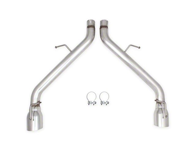 Flowtech Axle-Back Exhaust with Polished Tips (16-24 V6 Camaro w/o NPP Dual Mode Exhaust)