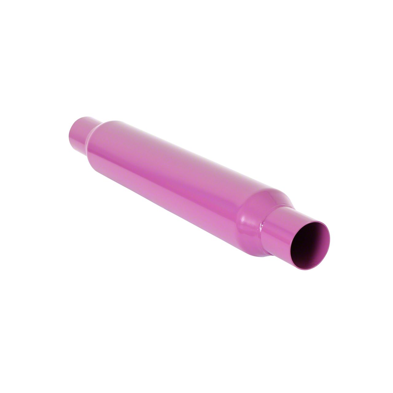 Flowtech Challenger Purple Hornies Glasspack Muffler; 2.25-Inch