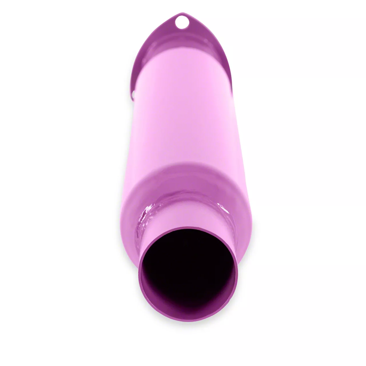 Flowtech Challenger Purple Hornies Glasspack Muffler; 3-Inch Inlet