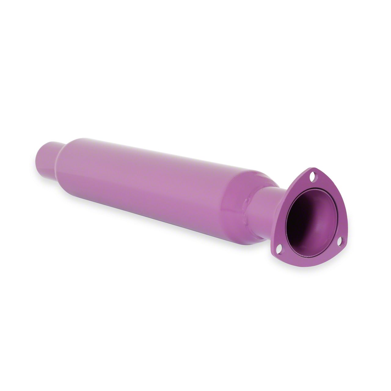 Flowtech Challenger Purple Hornies Glasspack Muffler; 3-Inch Inlet