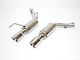 Flowtech Axle-Back Exhaust with Polished Tips (11-14 Mustang GT)