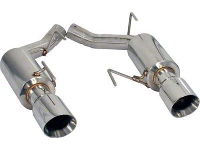 Flowtech Axle-Back Exhaust with Polished Tips (05-10 Mustang GT, GT500)