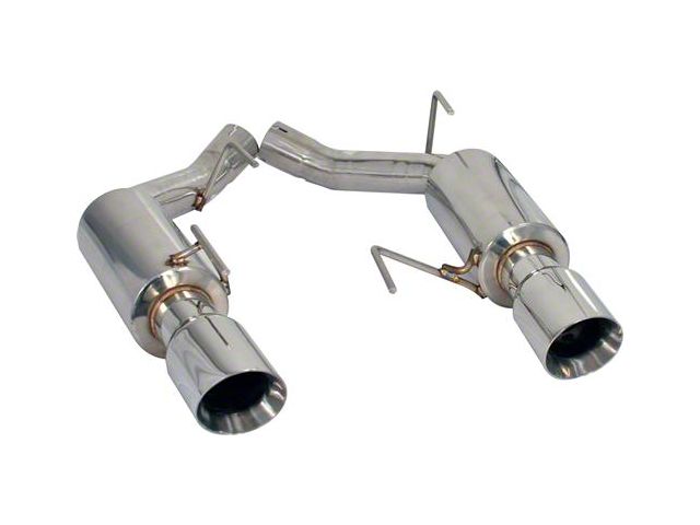 Flowtech Axle-Back Exhaust with Polished Tips (05-10 Mustang GT, GT500)