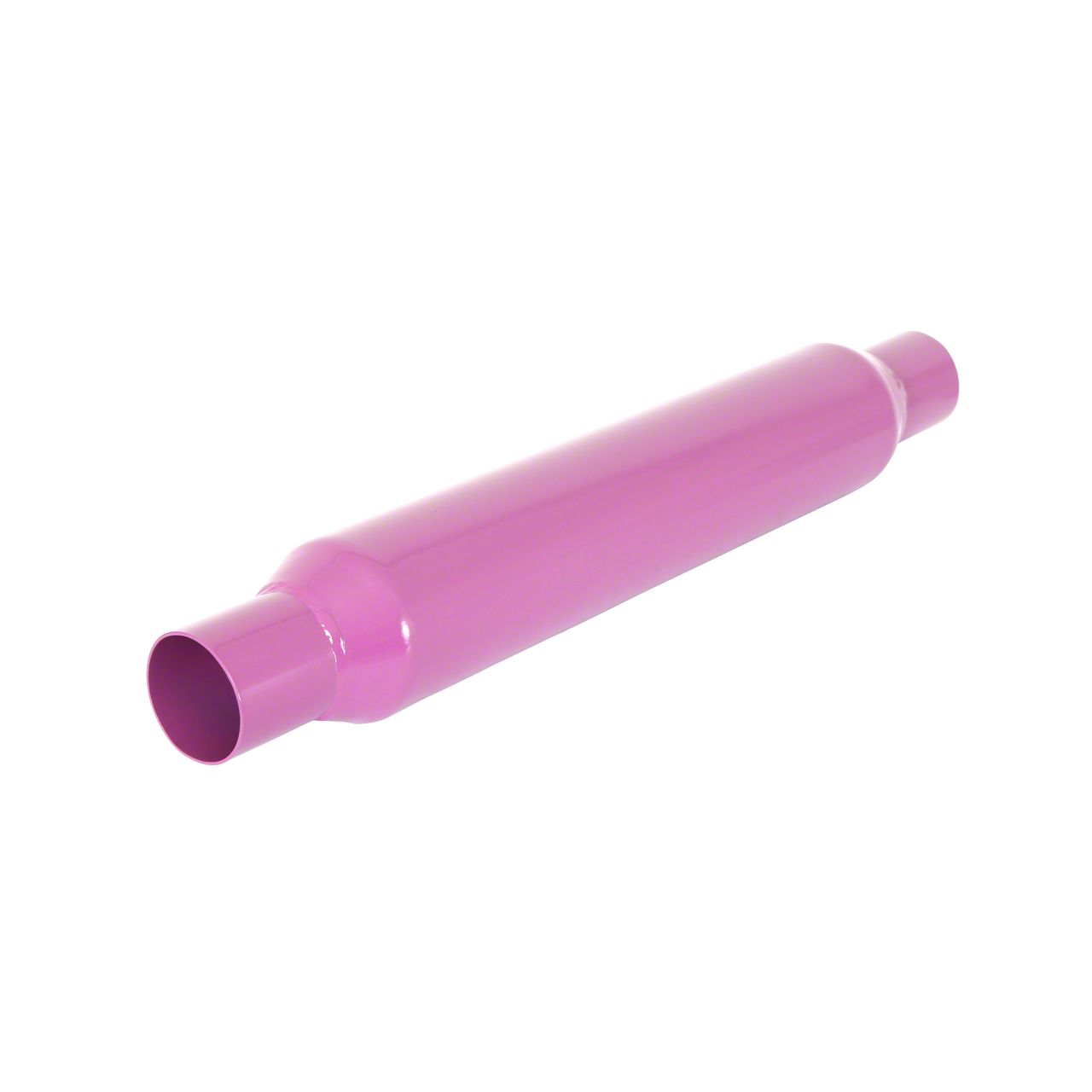 Flowtech Mustang Purple Hornies Glasspack Muffler; 2.25-Inch Inlet