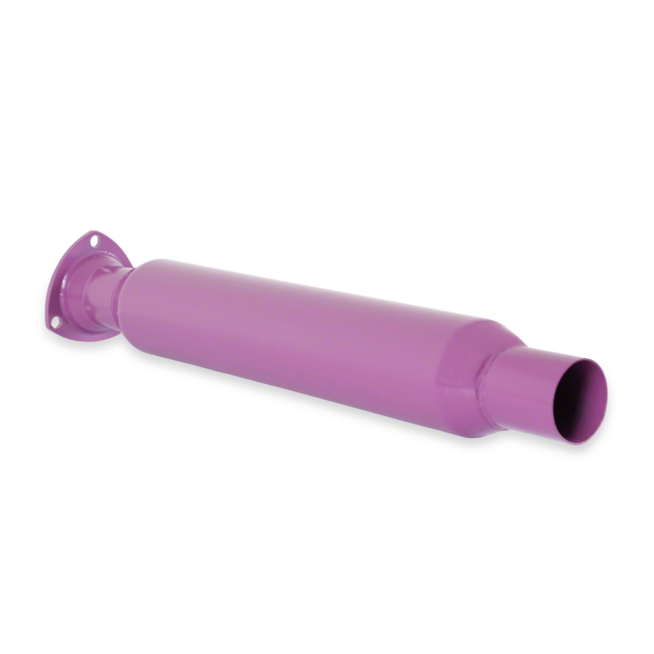 Flowtech Flowtech Purple Hornies Glasspack Muffler; 3-Inch Inlet/2.25-Inch Outlet