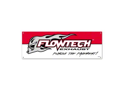 Flowtech Banner; 30 x 90-Inch