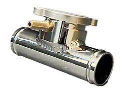 FLUIDYNE High Performance Remote Radiator Filler Neck; Polished; 1.50-Inch (Universal; Some Adaptation May Be Required)