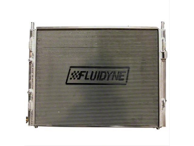 FLUIDYNE High Performance Mustang 3-Row Aluminum Radiator; Triple Pass ...