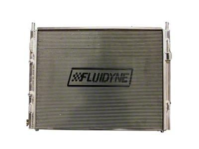 FLUIDYNE High Performance 3-Row Aluminum Radiator; Triple Pass (15-17 Mustang GT, GT350)