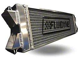 FLUIDYNE High Performance Aluminum High Performance Heat Exchanger with Dual Fans; Triple Pass (03-04 Mustang Cobra)