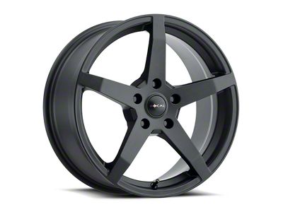 Focal F-55 Satin Black Wheel; 18x8; 15mm Offset (11-23 RWD Charger, Excluding Widebody)