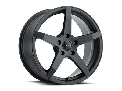 Focal F-55 Satin Black Wheel; 18x8 (11-23 RWD Charger, Excluding Widebody)