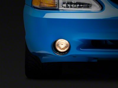 Replacement Fog Light; Driver or Passenger Side (94-98 Mustang Cobra)