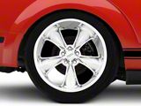 Foose Legend Chrome Wheel; Rear Only; 20x10; 40mm Offset (05-09 Mustang GT, V6)