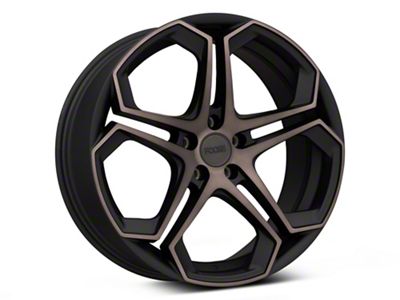 Foose Impala Matte Black Wheel; 20x9; 38mm Offset (06-10 Charger)